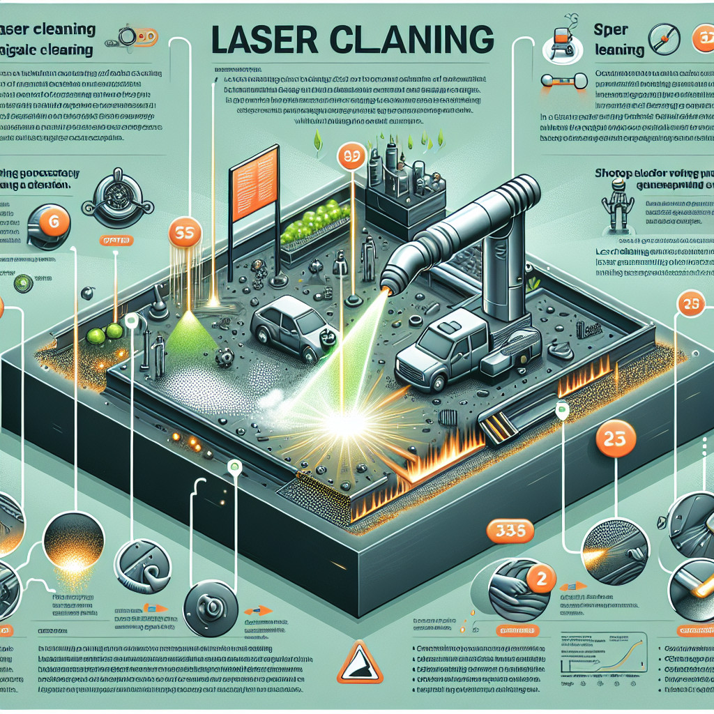 Laserreinigung von Metall in der Metallentstickung