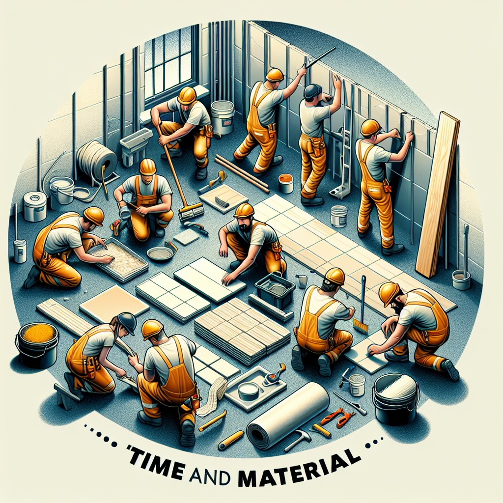Projekt time and material