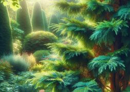 Wie kann die Thuja smaragd als dekoratives Element im Garten eingesetzt werden?