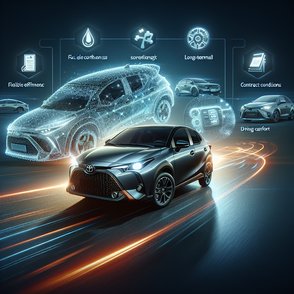 Czy Toyota Yaris Cross jest dostępna w ofercie wynajmu długoterminowego?