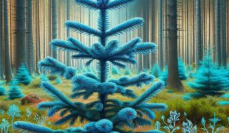 Blau Fichte