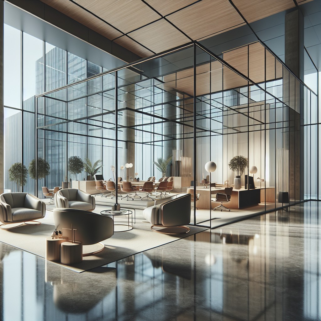 Czy ścianki ze szkła mogą być wykonane z kolorowego szkła?