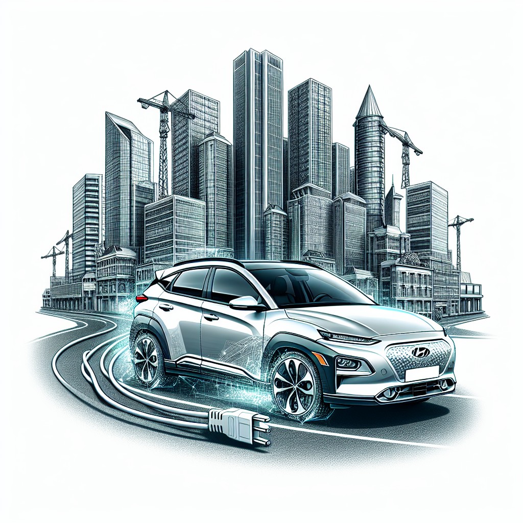 Hyundai Kona Electric wynajem długoterminowy