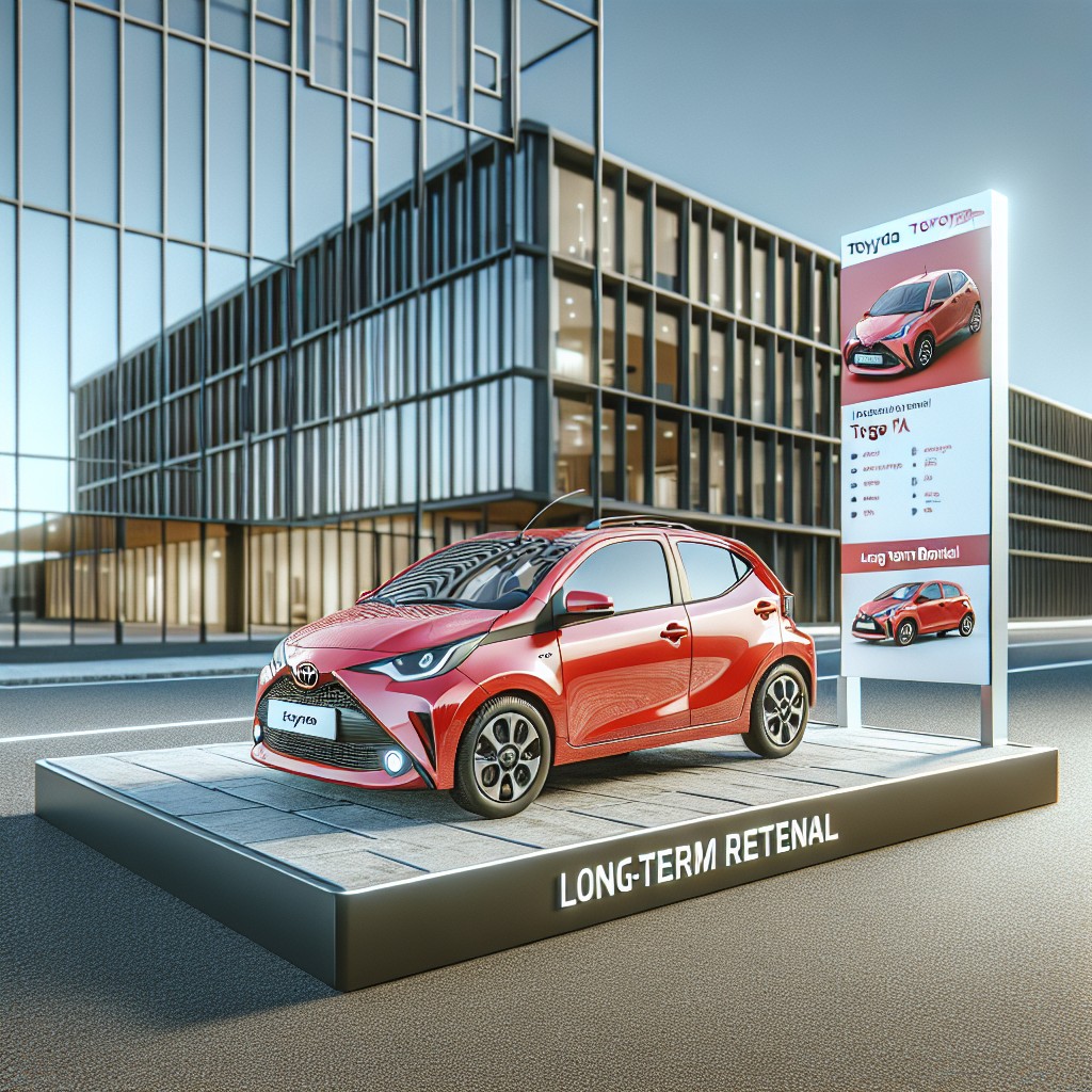 Toyota Aygo X wynajem długoterminowy